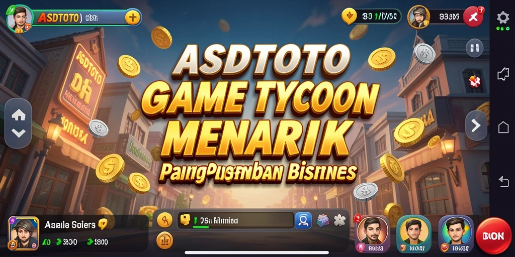 Tampilan gameplay ASDTOTO yang menegangkan di dunia Tycoon.