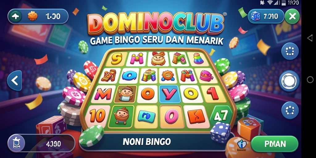 Tampilan screenshot gameplay Bingo yang seru dan interaktif.