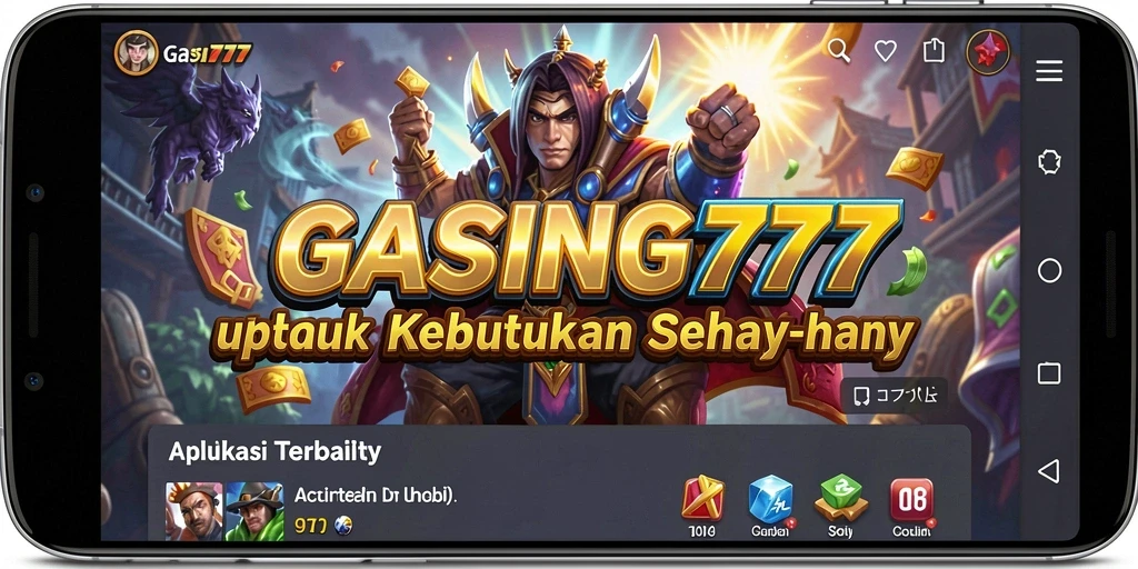Screenshot utama GASING777 menampilkan antarmuka pengguna yang intuitif dan fitur-fitur unggulan.