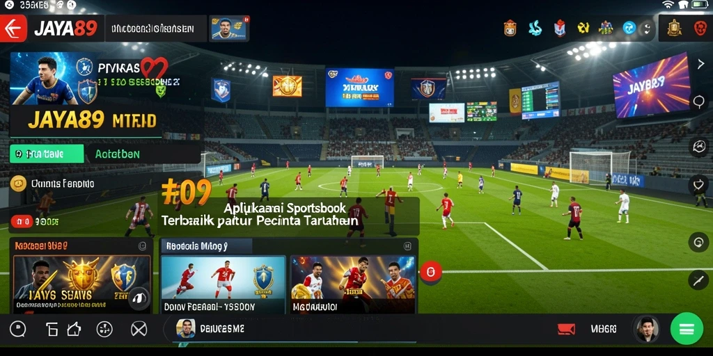 Tampilan utama JAYA89 dengan fitur taruhan yang menarik.