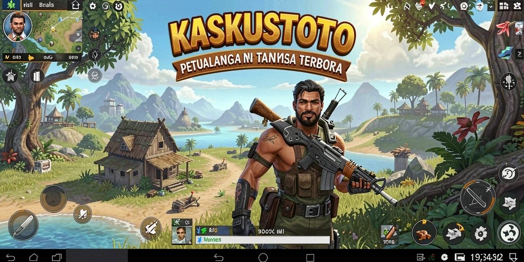 Tampilan mengagumkan dari gameplay KASKUSTOTO di dunia terbuka.