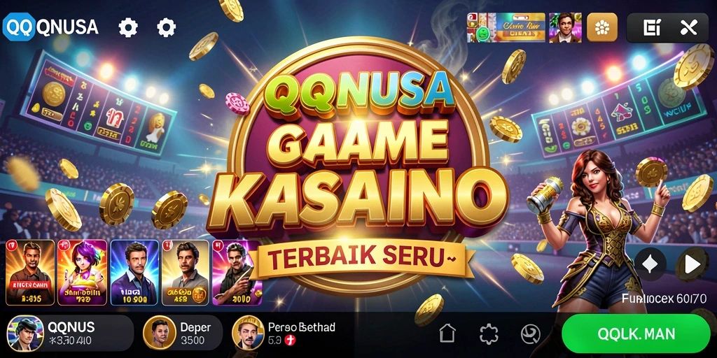 Tampilan gameplay QQNUSA yang seru dan menegangkan.