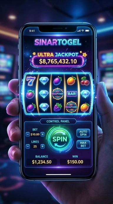 Fitur daftar aplikasi di sinartogel dengan navigasi mudah.